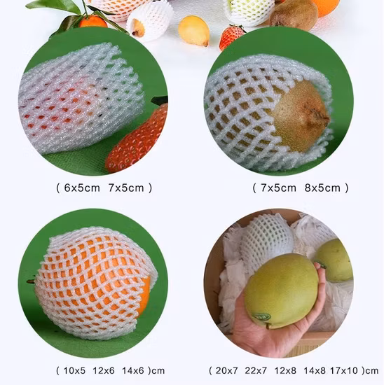 Buntes EPE-Schaum-Verpackungsnetz für Papaya